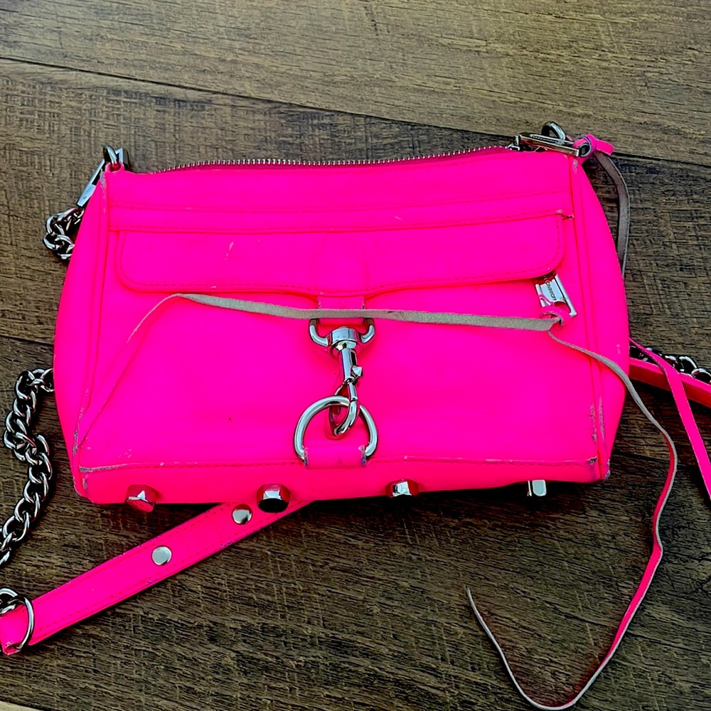 Hot pink Rebecca minkoff purse